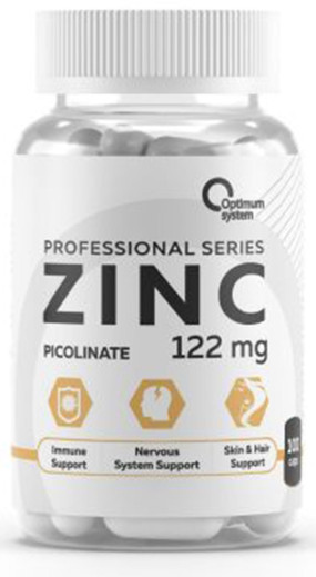 Zinc Picolinate 122 mg Отдельные витамины, Zinc Picolinate 122 mg - Zinc Picolinate 122 mg Отдельные витамины